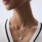 Swirl Solitaire Mangalsutra