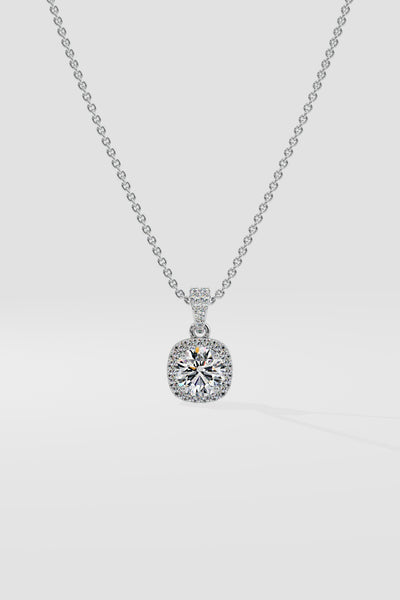 1 ct Brilliance Halo Pendant