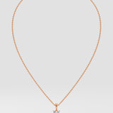 2 ct Emerald necklace