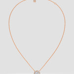 Swirl Solitaire Necklace - House of Quadri
