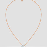 Swirl Solitaire Necklace - House of Quadri