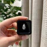 4.22 Ct Pear Brilliant Cut (Elongated) F VS1