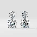 2 ct Akoya Drop Earrings