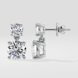 2 ct Akoya Drop Earrings