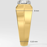 The Regal Solitaire Men's Ring