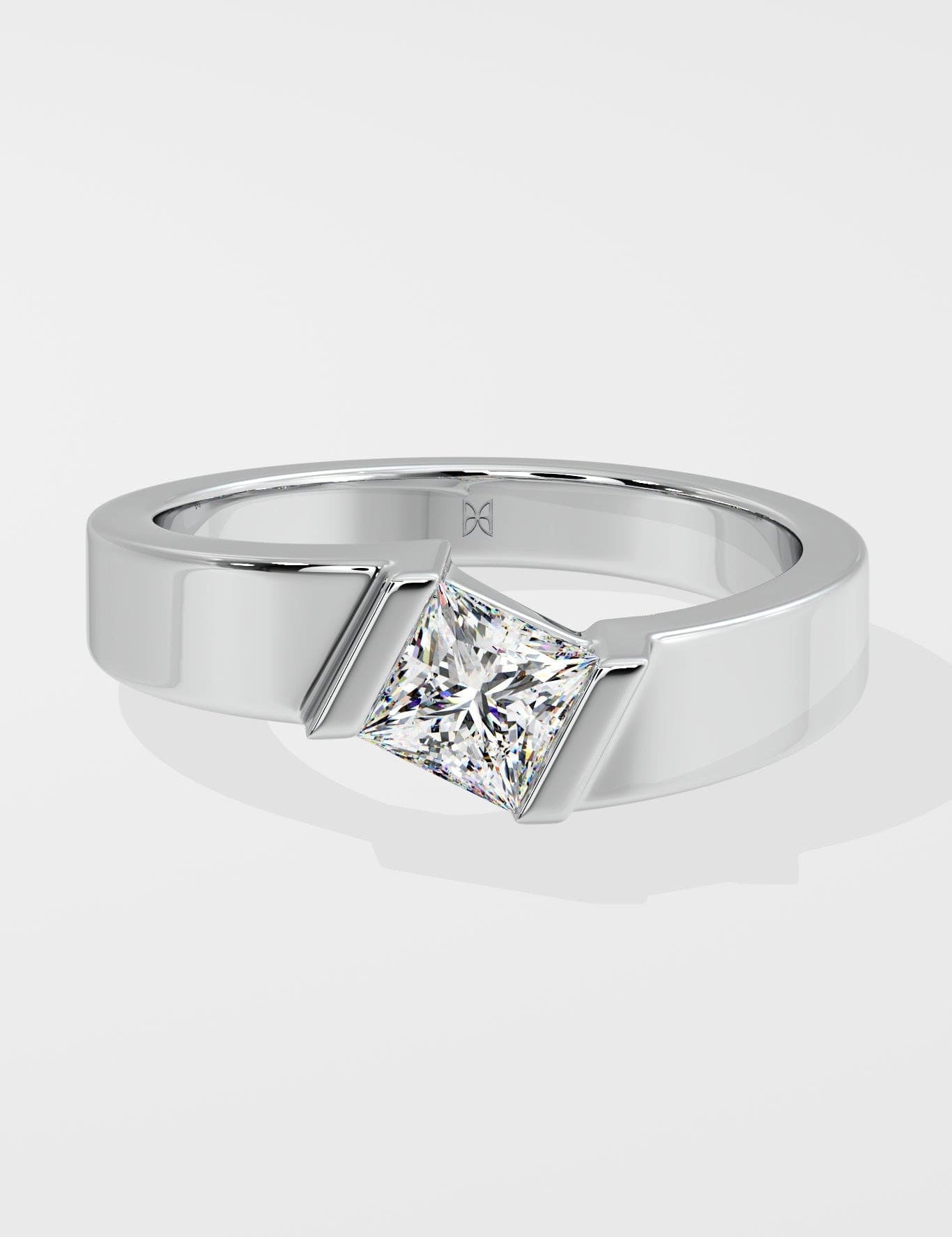 Angular Princess Cut Ring - House Of Quadri