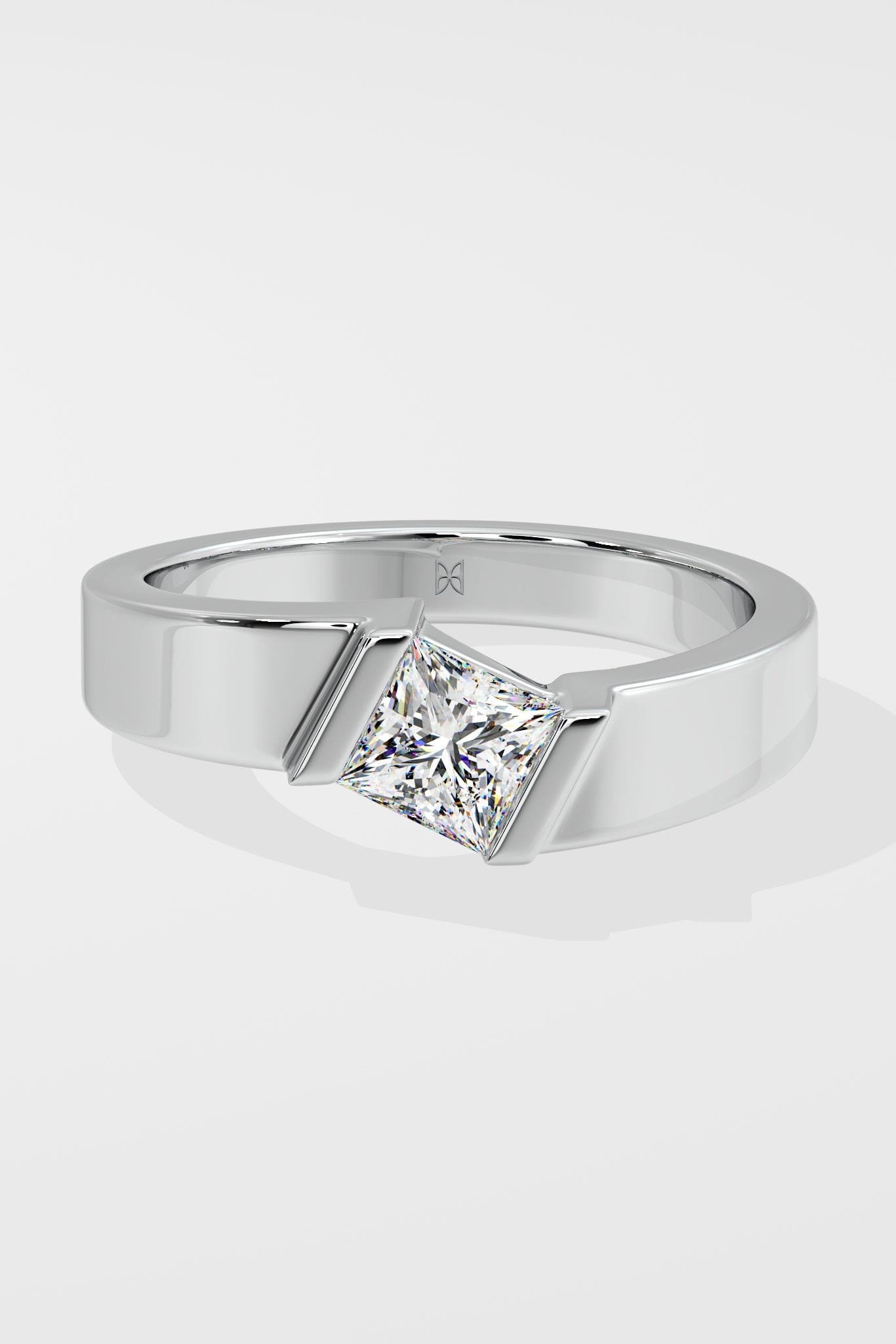 Angular Princess Cut Ring - House Of Quadri
