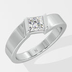 Angular Princess Cut Ring - House Of Quadri