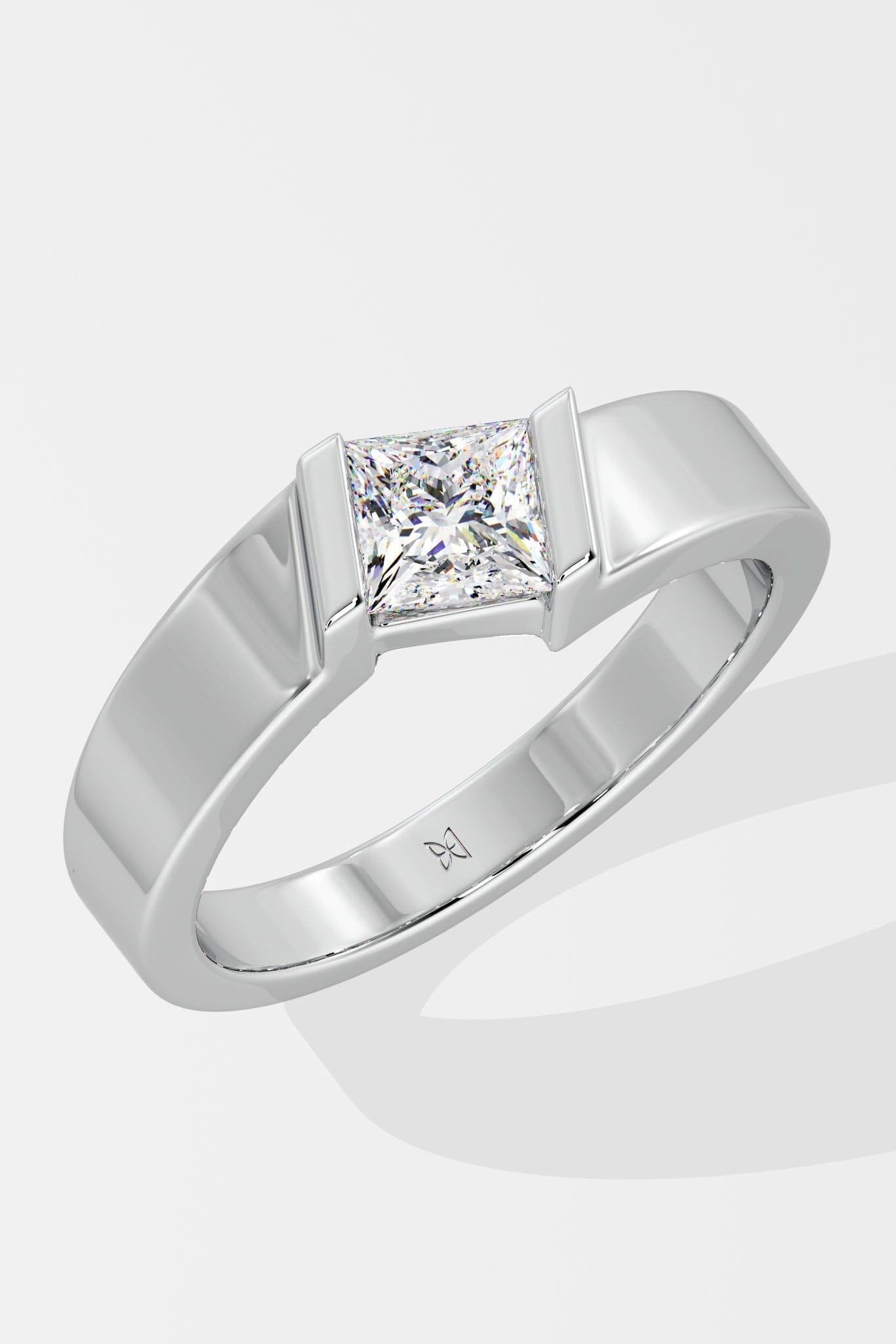 Angular Princess Cut Ring - House Of Quadri