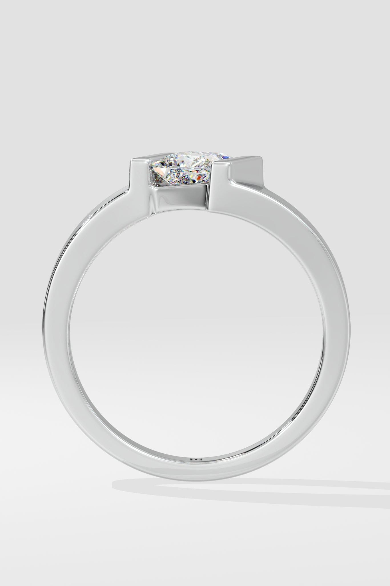 Angular Princess Cut Ring - House Of Quadri