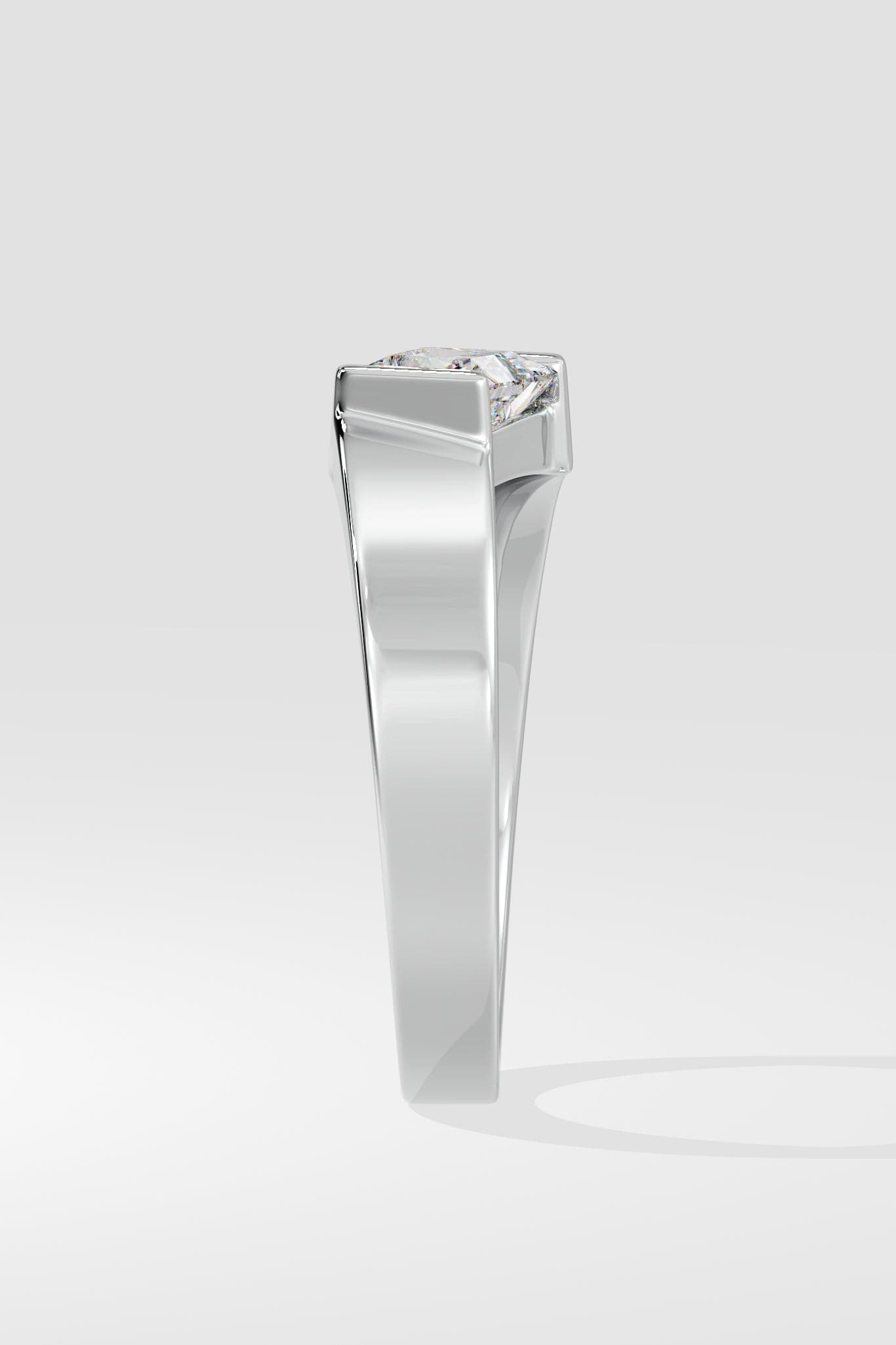 Angular Princess Cut Ring - House Of Quadri