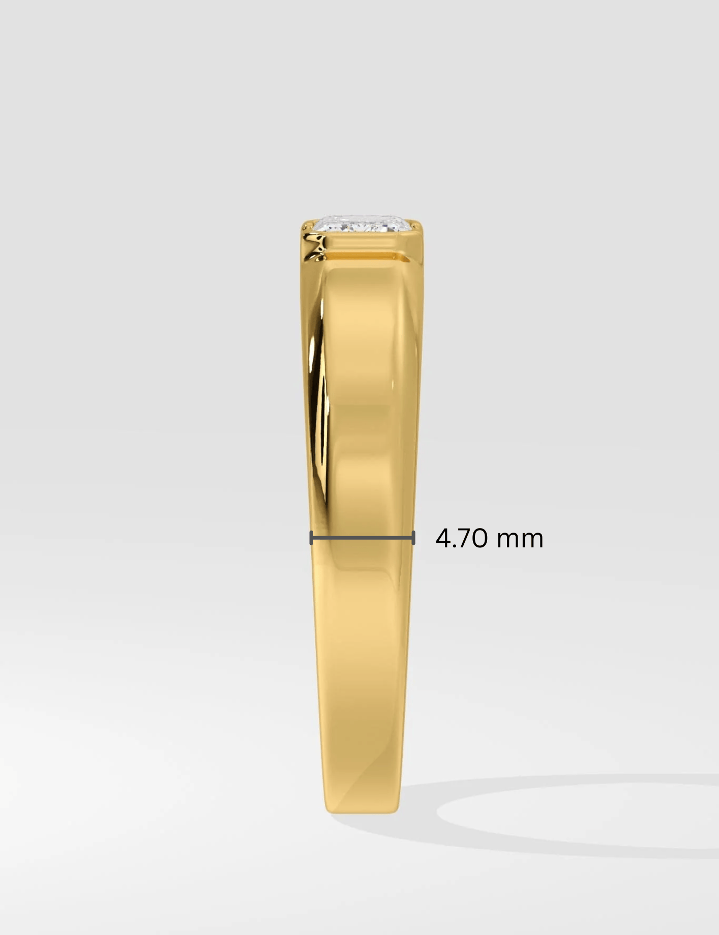 East West Emerald Men's Ring - House Of Quadri