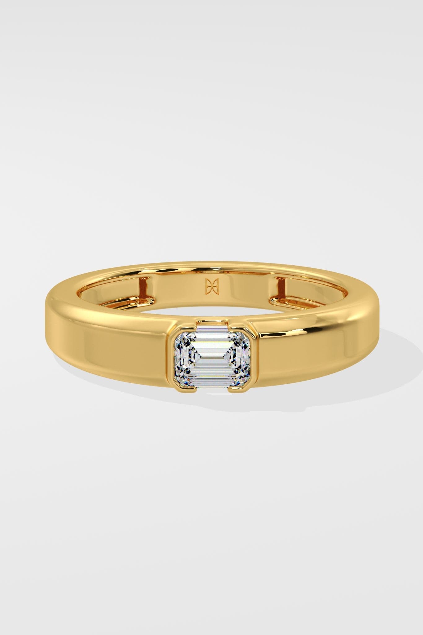 East West Emerald Ring - House Of Quadri