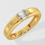 East West Emerald Ring - House Of Quadri