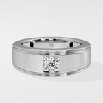 Bold Princess Cut Ring - House Of Quadri