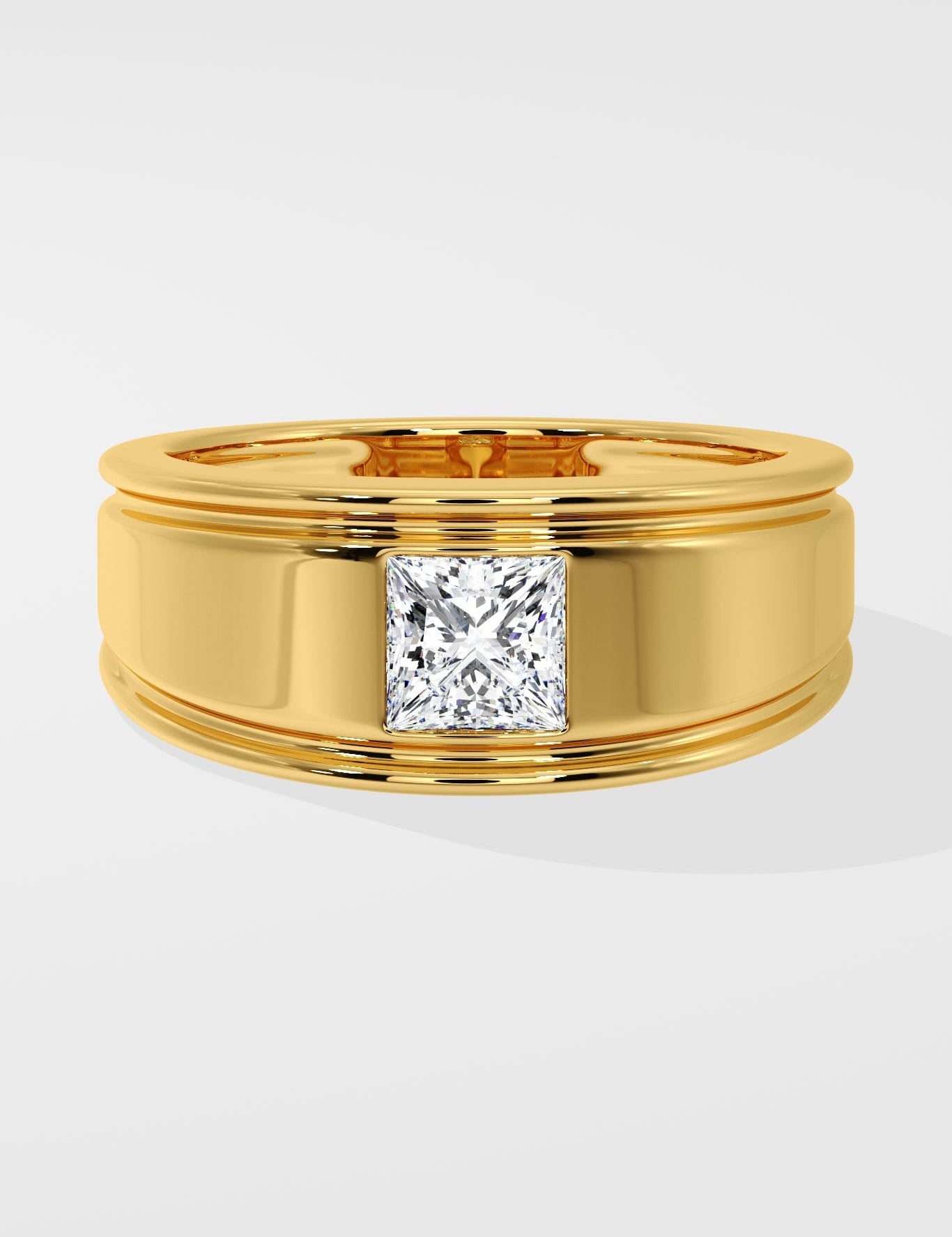 Bold Princess Cut Ring - House Of Quadri