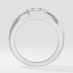 Asscher Solitaire Ring - House Of Quadri