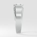 Asscher Solitaire Ring - House Of Quadri