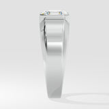 Asscher Solitaire Ring - House Of Quadri