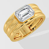 Emerald Tryst Men's Ring