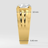 3 ct Avalon Men's Ring - House Of Quadri