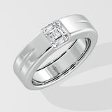 1 Ct Asscher Ring