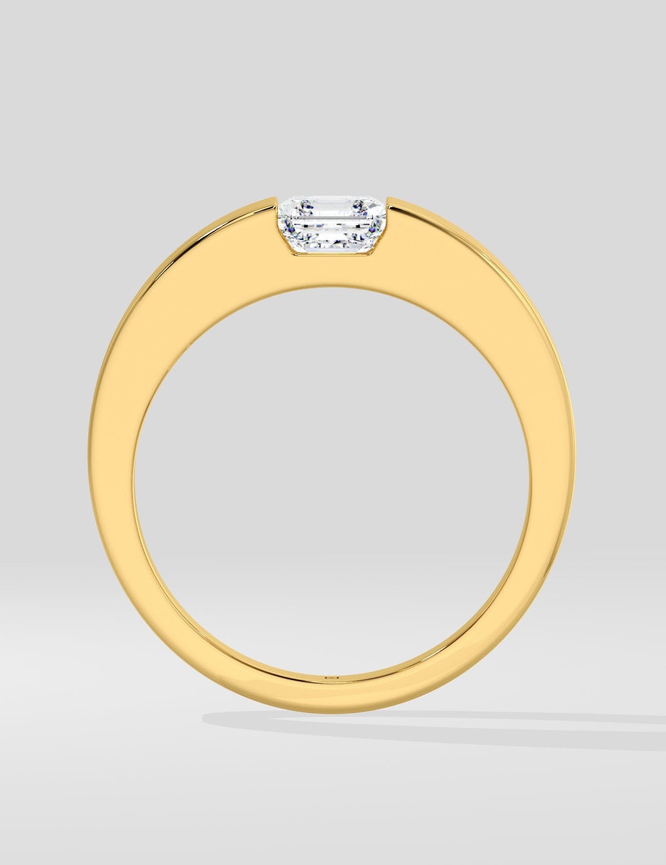 1 Ct Asscher Ring - House Of Quadri