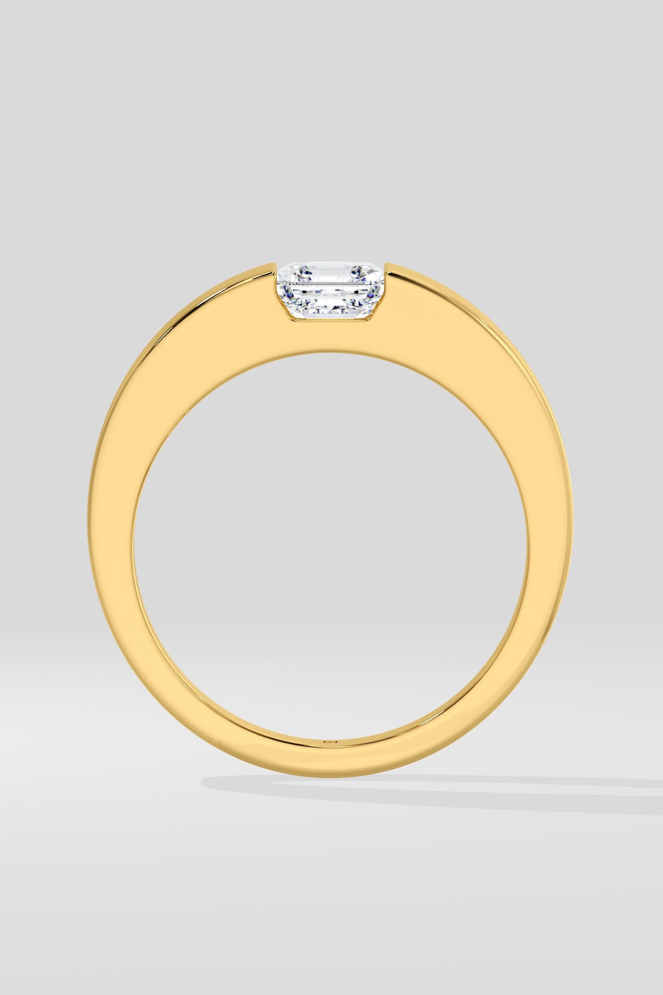 1 Ct Asscher Ring - House Of Quadri