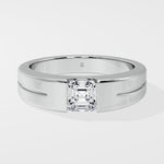 1 Ct Asscher Ring - House Of Quadri