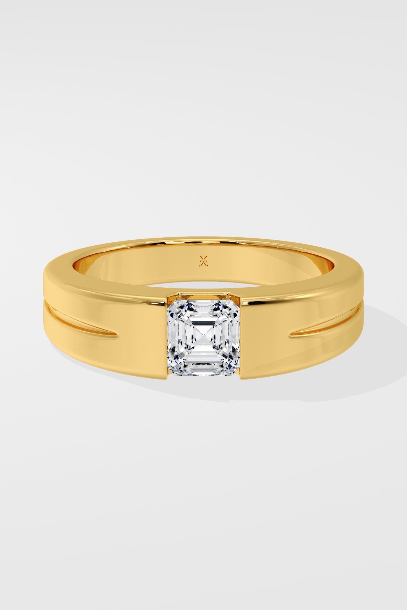 1 Ct Asscher Ring - House Of Quadri