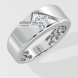 1 ct Bold Princess Cut Men's Ring
