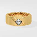 1 ct Bold Princess Cut Ring