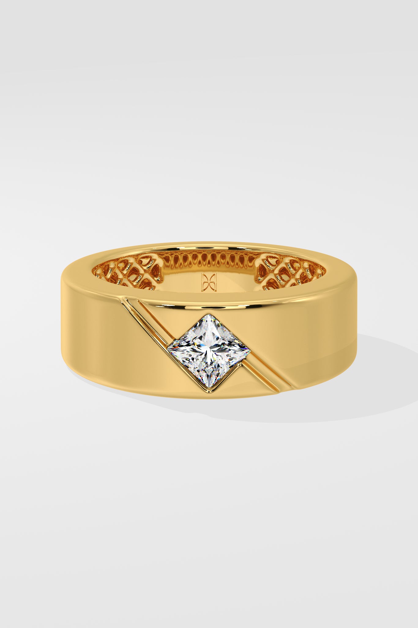 1 ct Bold Princess Cut Ring