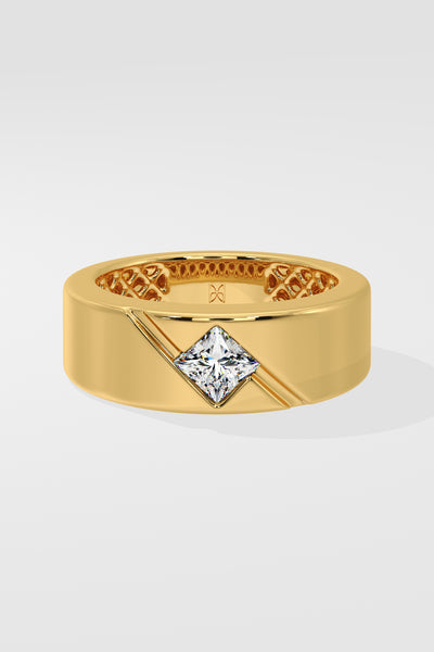 1 ct Bold Princess Cut Ring