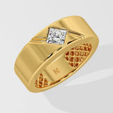 1 ct Bold Princess Cut Ring