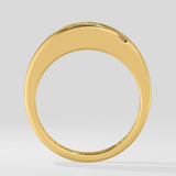1 ct Bold Princess Cut Men's Ring