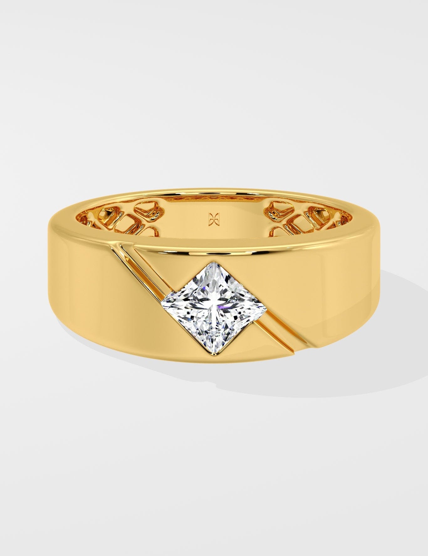 1 ct Bold Princess Cut Ring - House Of Quadri