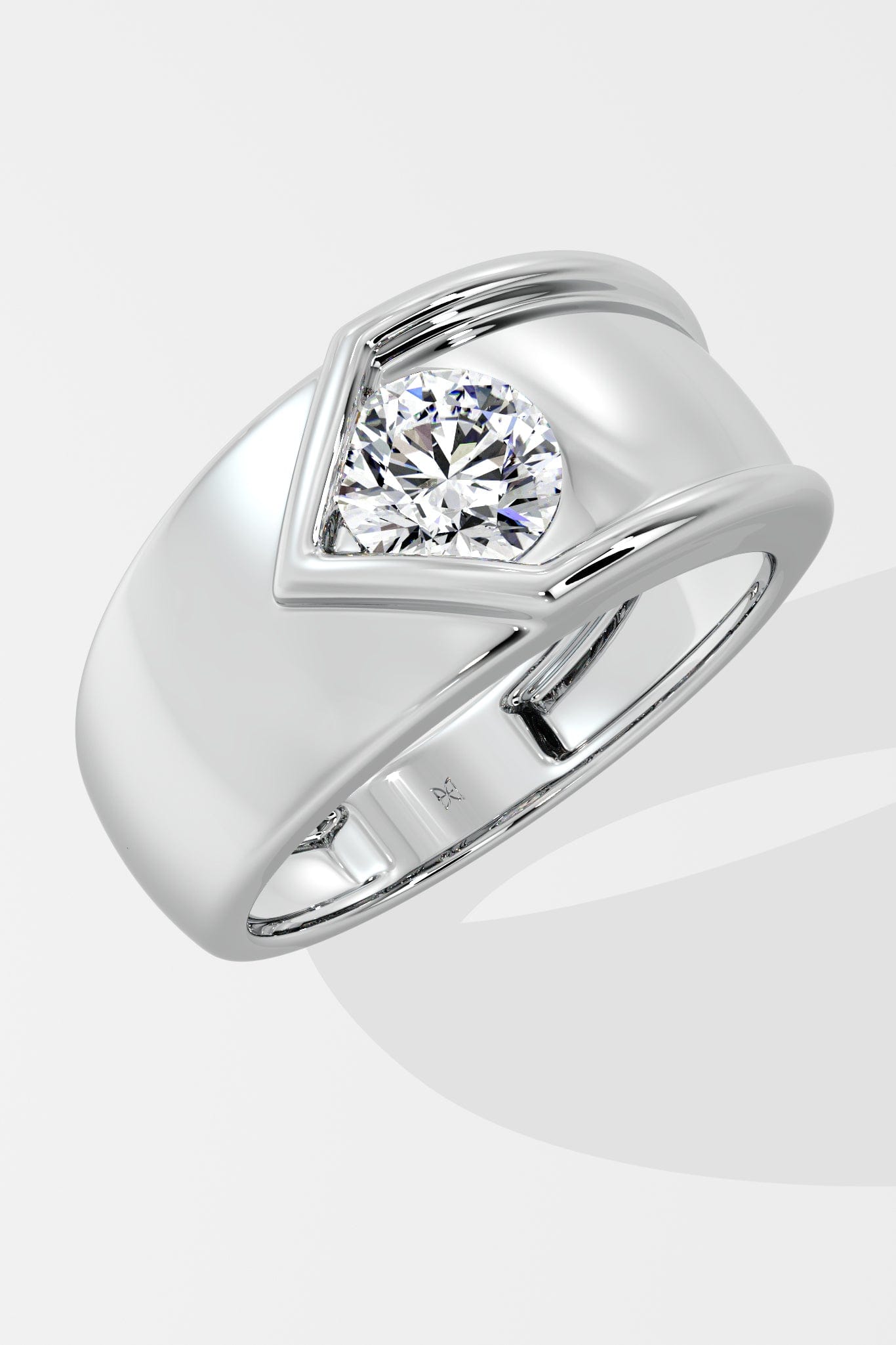 1 ct Valor Crest Ring - House Of Quadri