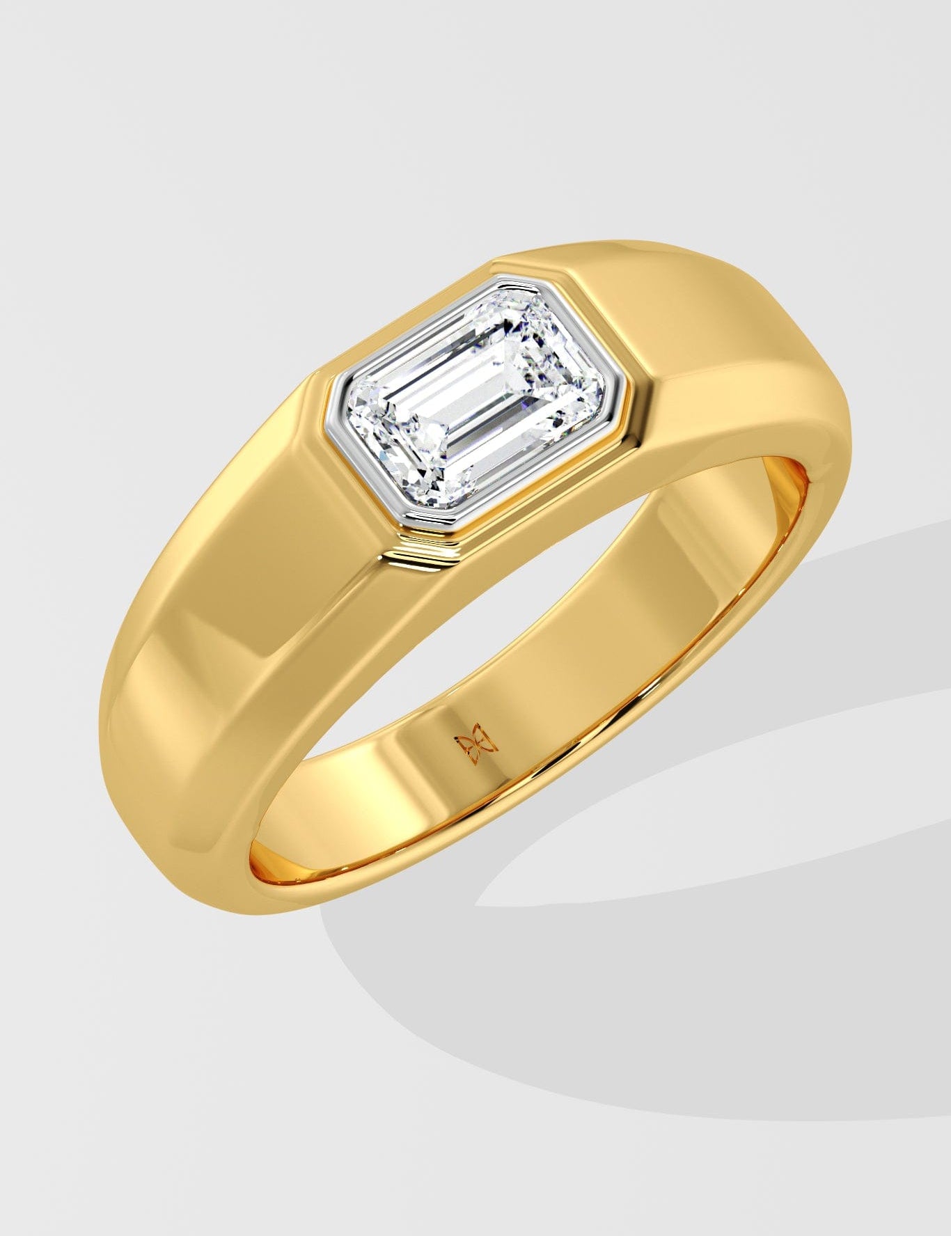 1 ct Emra Bezel Band - House Of Quadri