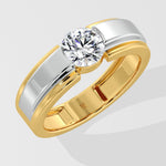 1 ct Aspen Two Tone Ring - House Of Quadri