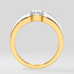 1 ct Aspen Two Tone Ring - House Of Quadri