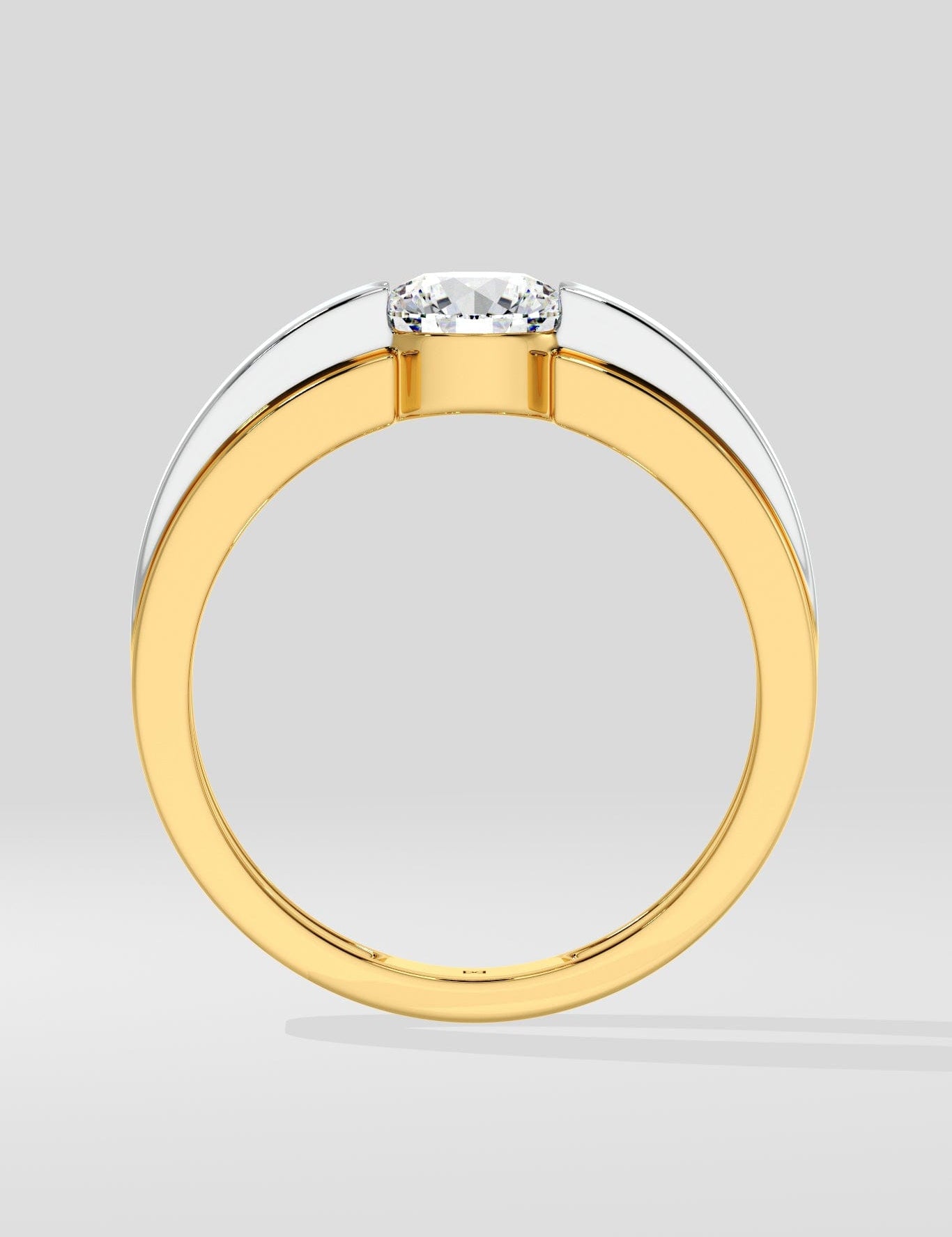1 ct Aspen Two Tone Ring - House Of Quadri