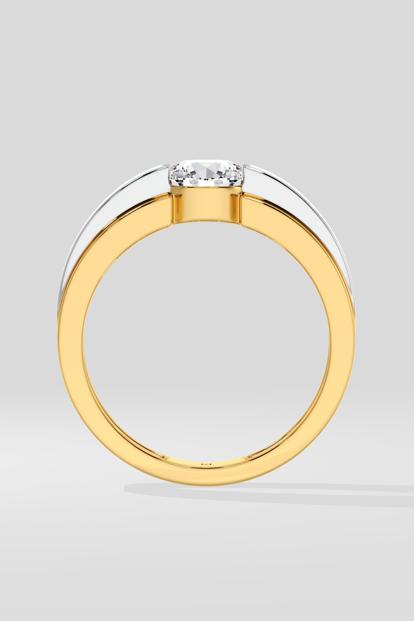 1 ct Aspen Two Tone Ring - House Of Quadri