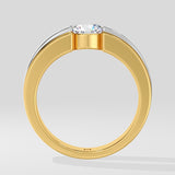 1 ct Aspen Two Tone Ring