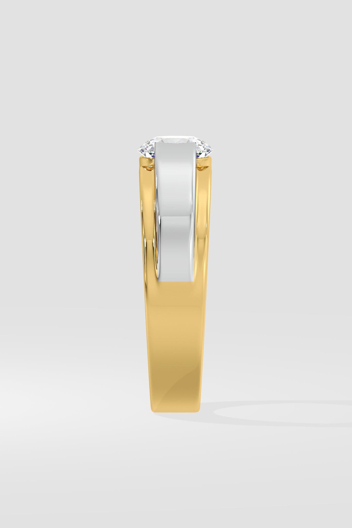 1 ct Aspen Two Tone Ring - House Of Quadri