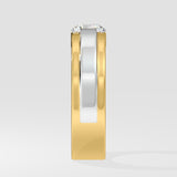 1 ct Aspen Two Tone Ring