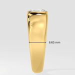1 Ct Apex Oval Men's Ring - House Of Quadri