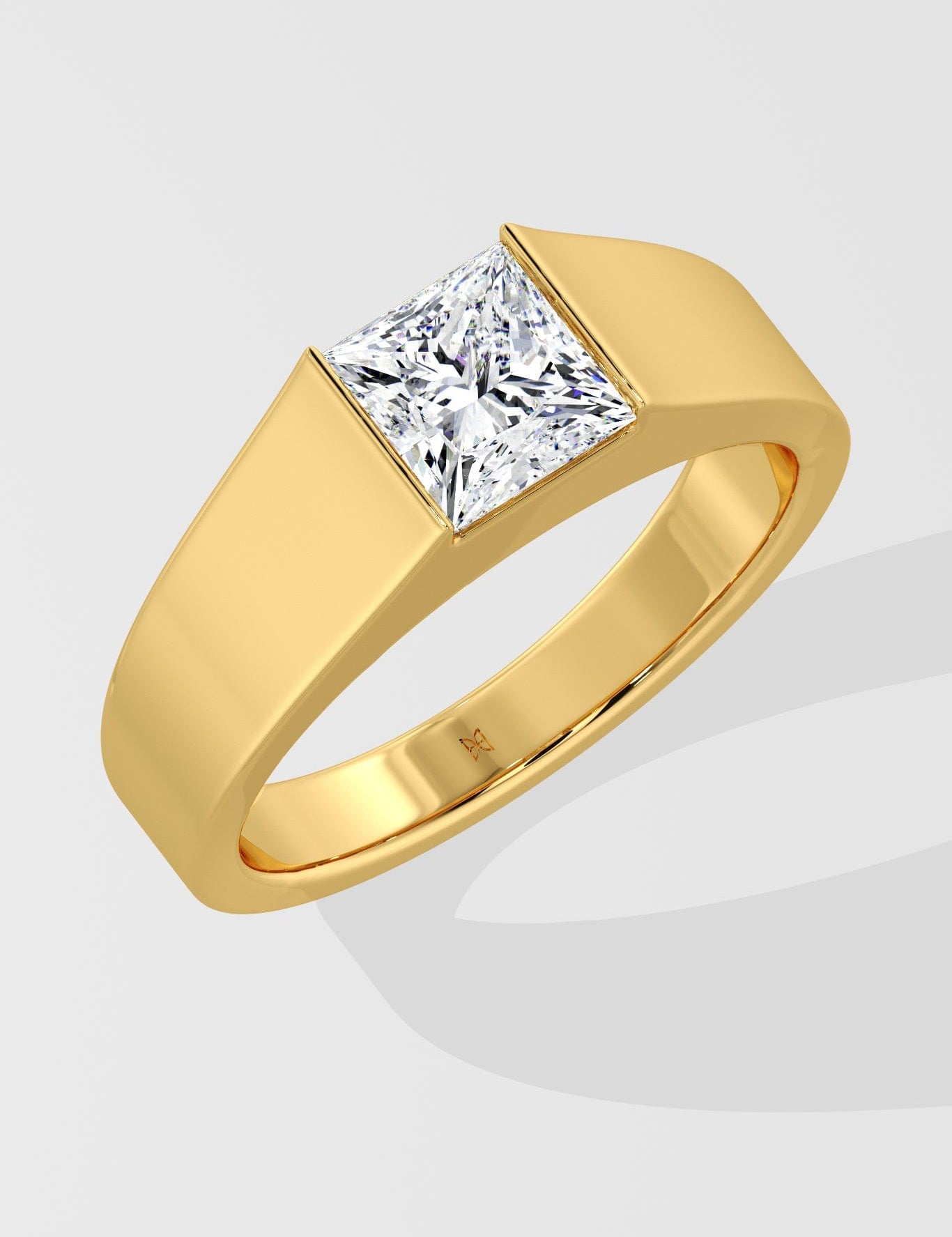 1.5 ct Princess Bar Ring - House Of Quadri