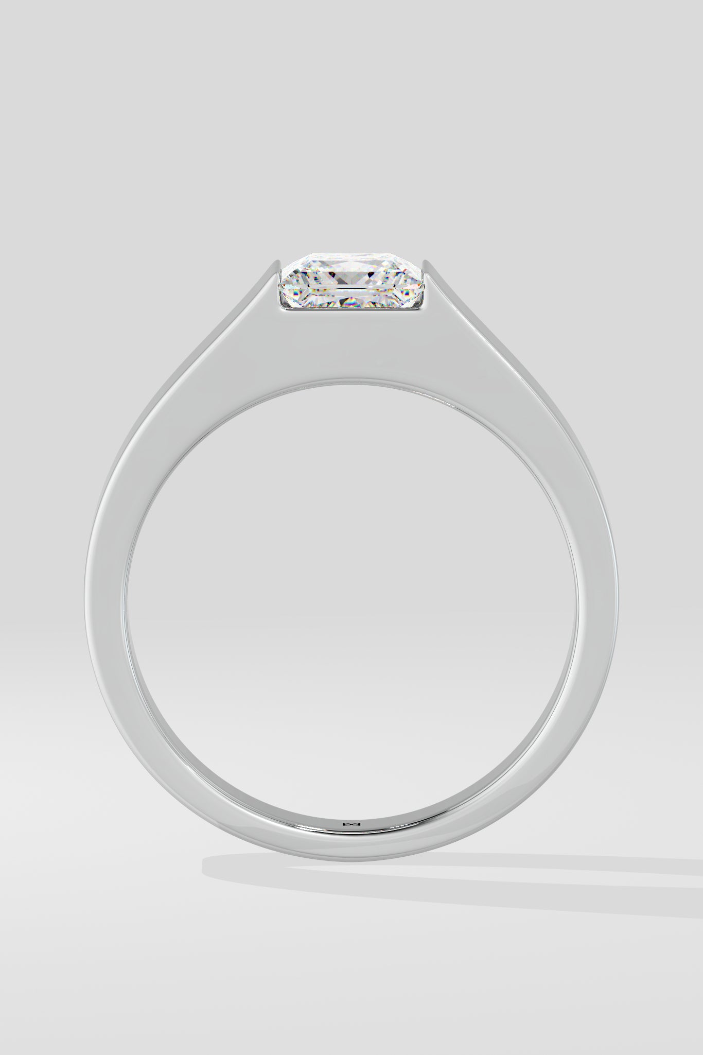 1.5 ct Princess Bar Ring