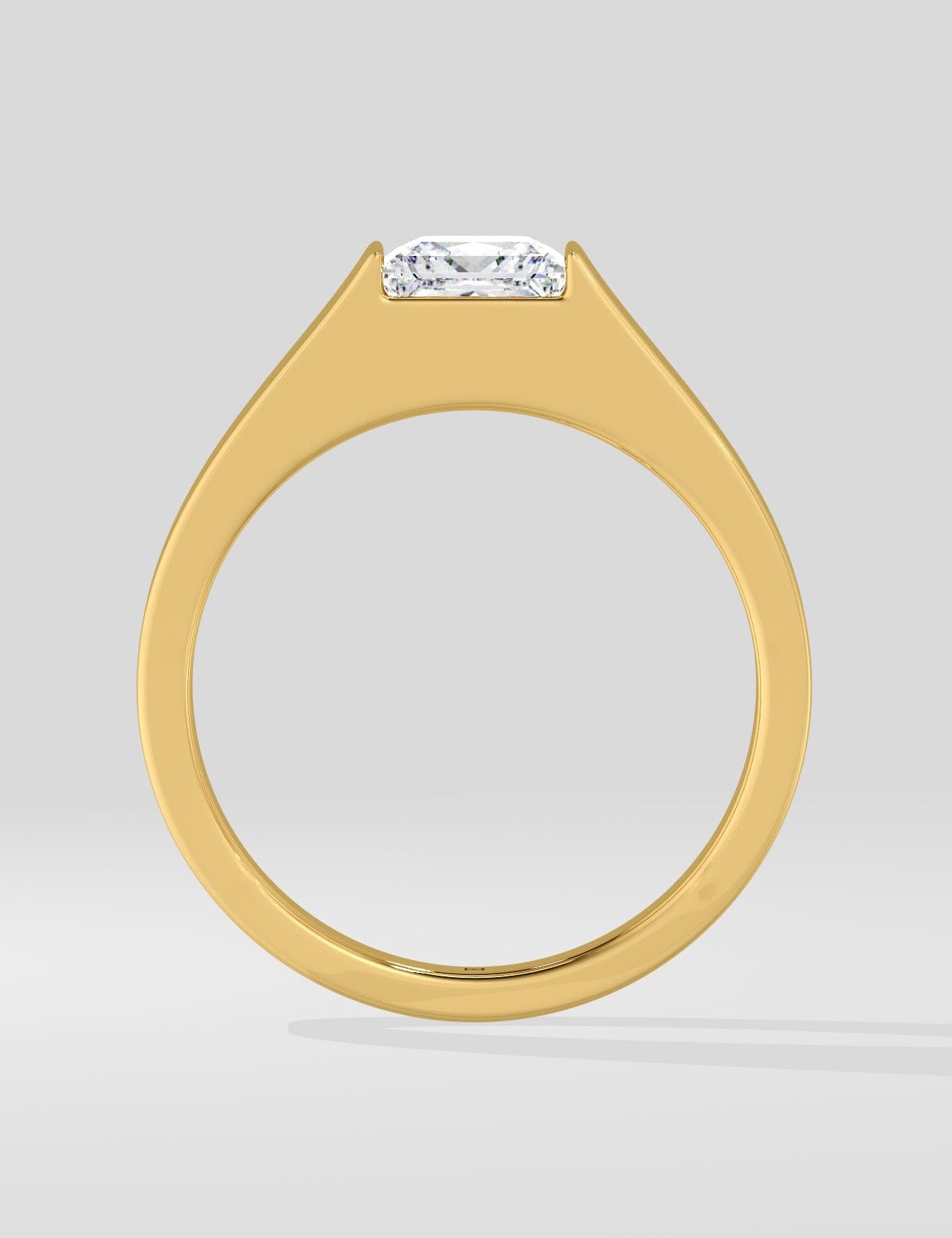 1.5 ct Princess Bar Ring - House Of Quadri